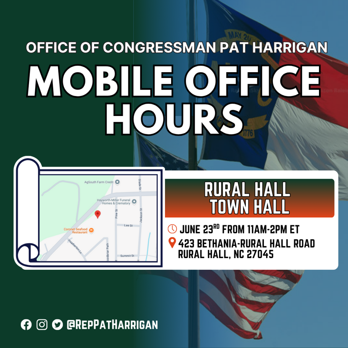 Rural Hall Mobile Office Hours