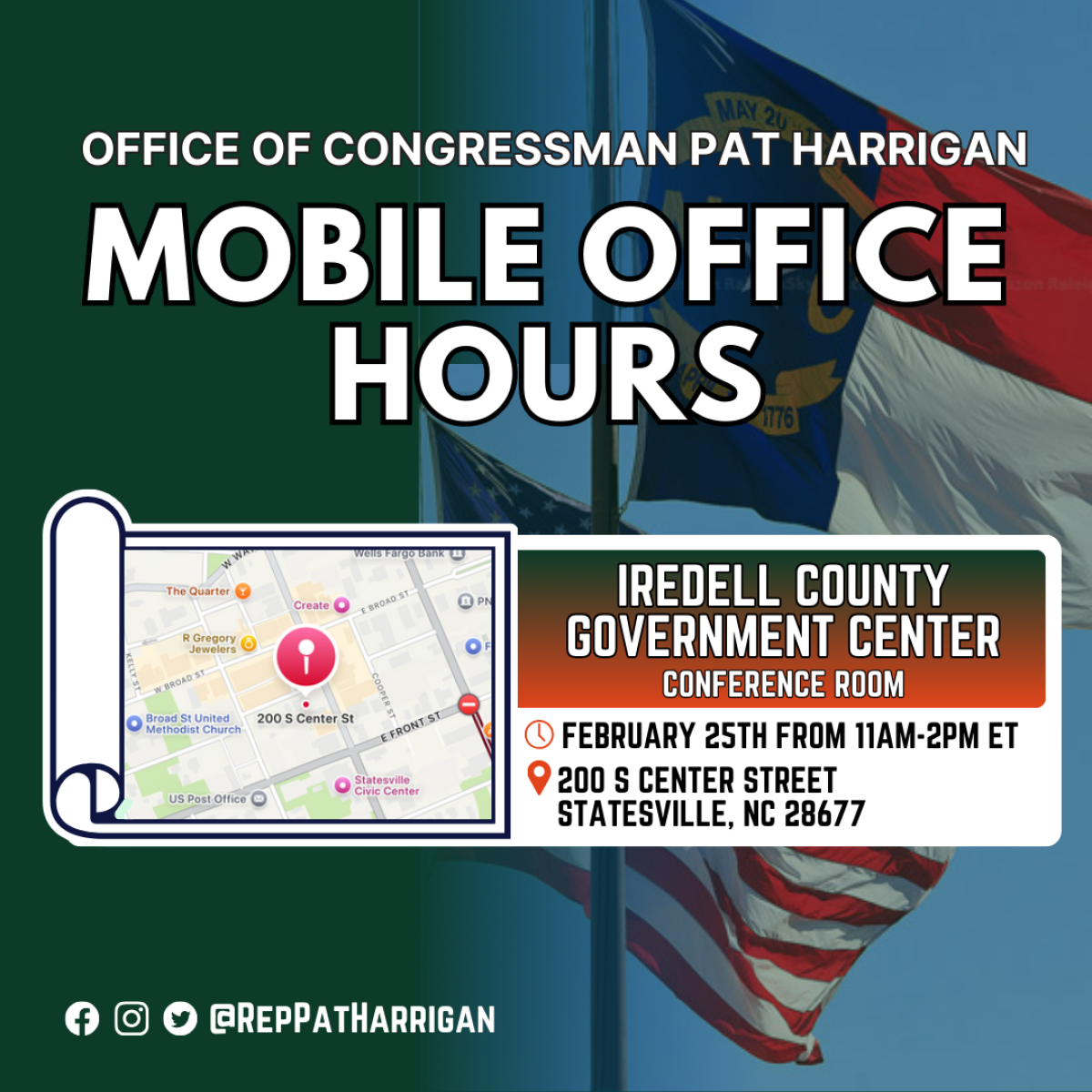 Statesville Mobile Office Hours