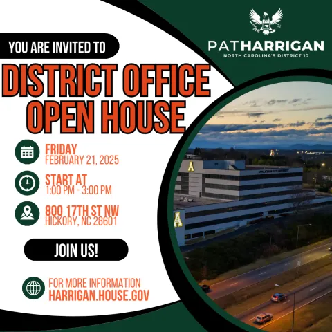 District Open House Graphic
